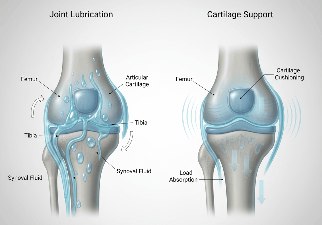 Joint Lubrication vs Cartilage Support — What’s the Difference